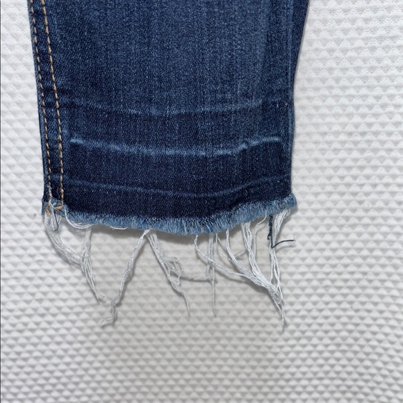 Prosperity skinny jeans with golden stitching, size 25, raw hem - Picture 4 of 7